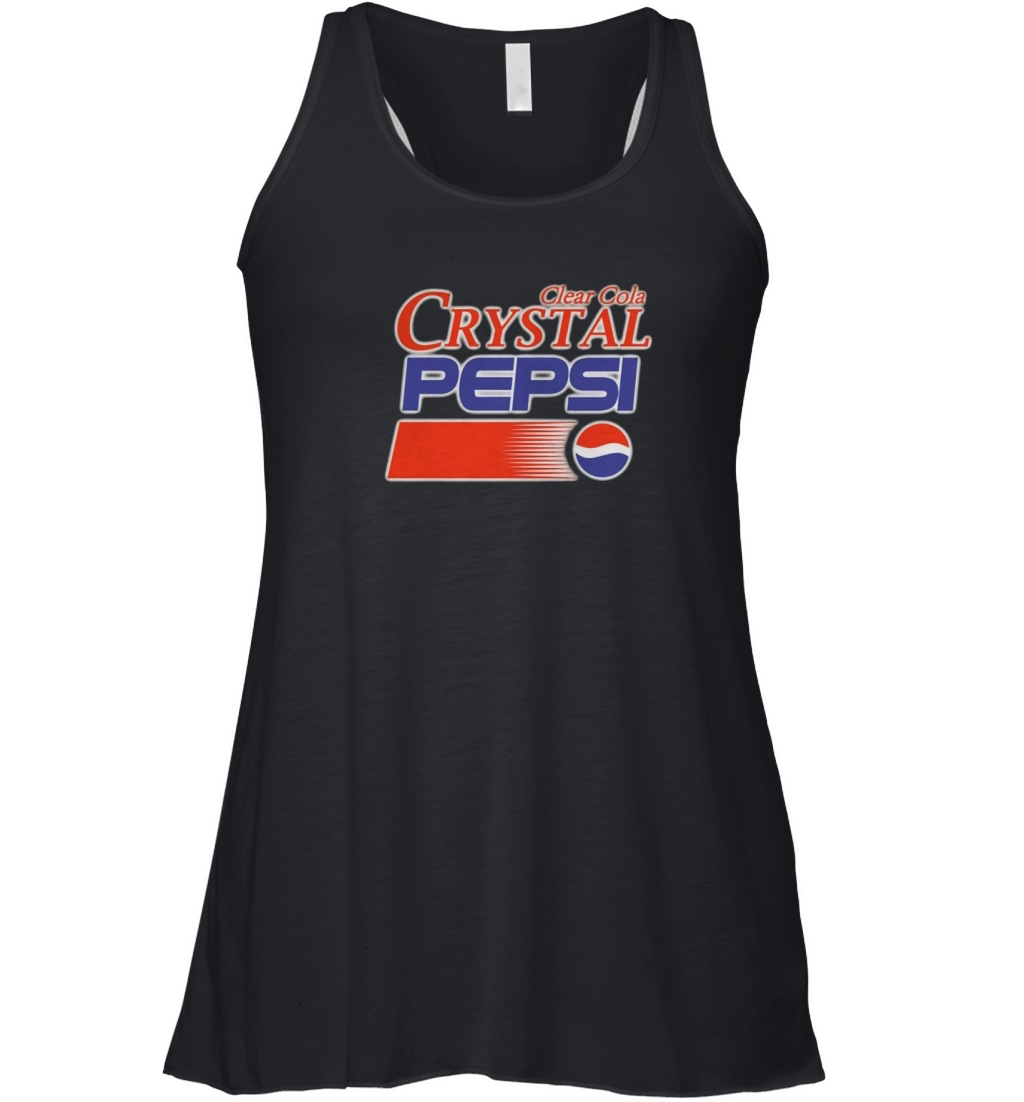 CRYSTAL PEPSI CLEAR COLA Women's Flowy Tank Top