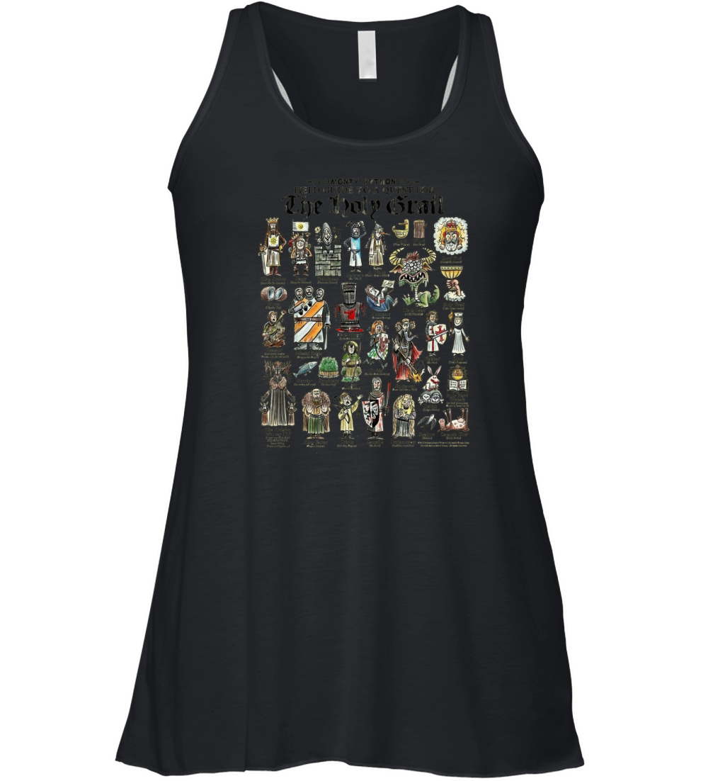 Monty python field guide to a quest for the holy Grail Women's Flowy Tank Top