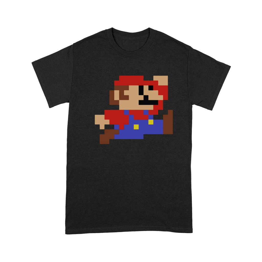 8-bit Mario Nintendo Jumping Premium T-shirt