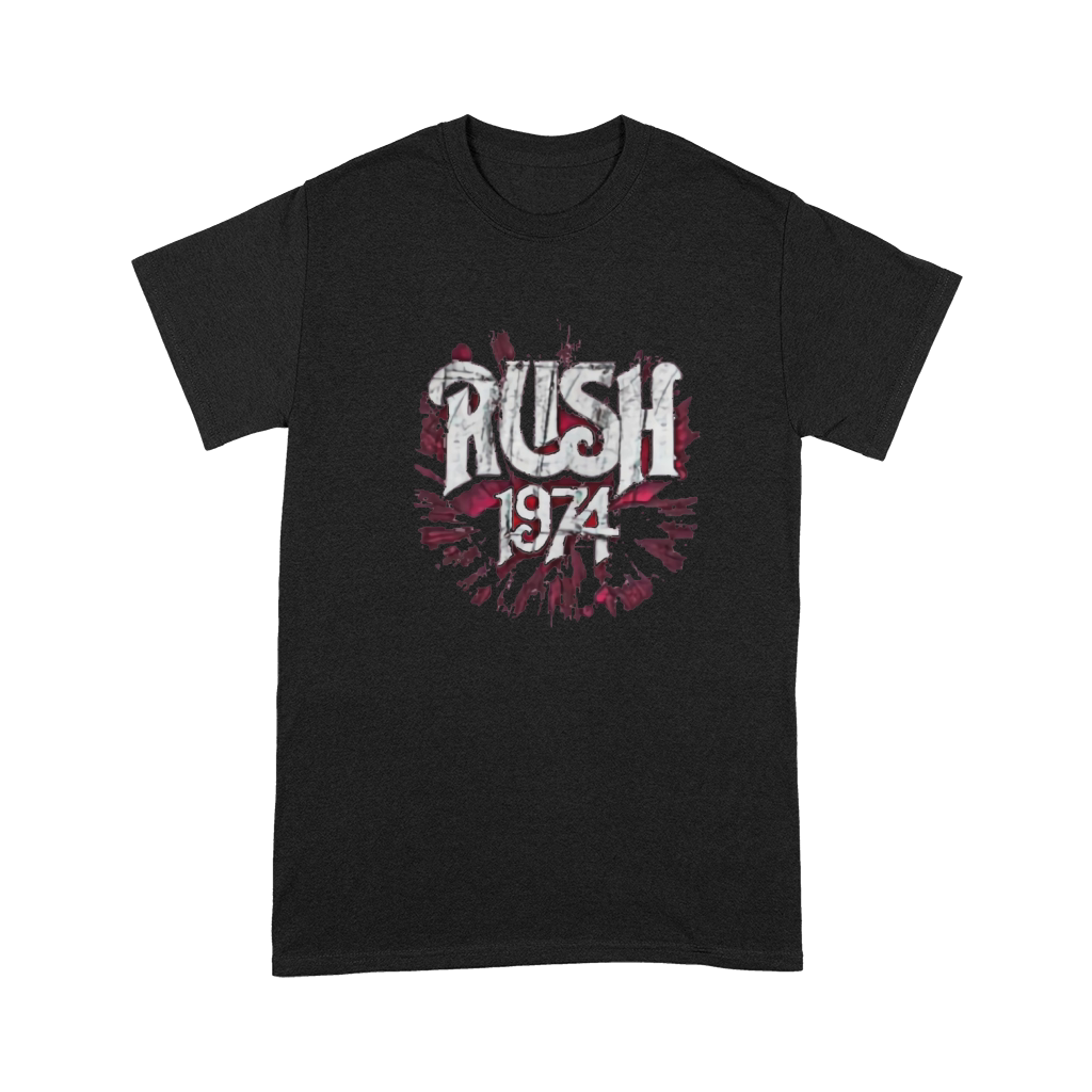 Rush 1974 Logo Progressive Hard Rock Heavy Metal Music Band Premium T-shirt