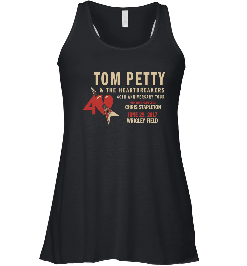 40TH ANNIVERSARY TOUR TOM PETTY Women's Flowy Tank Top