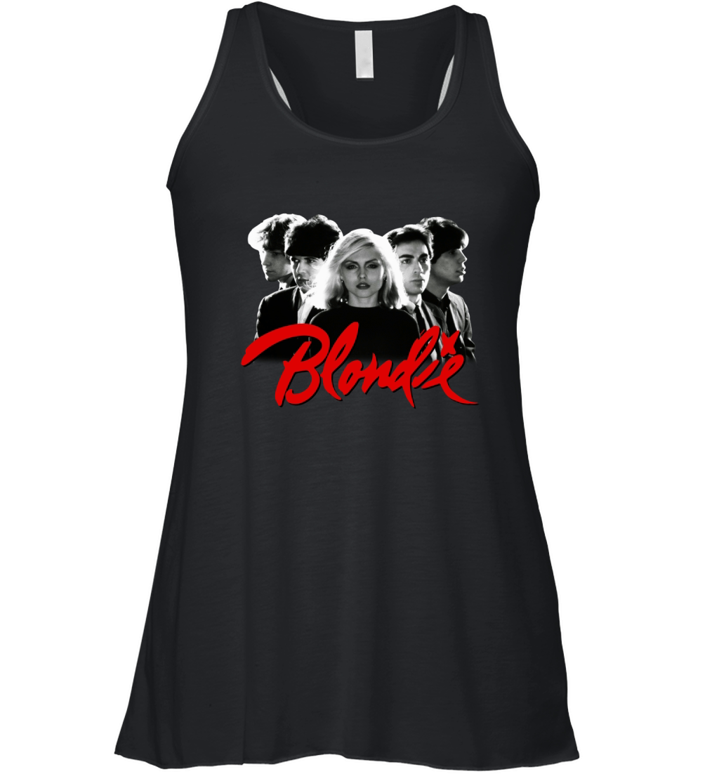 Blondie Rock Band  Debbie Harry Women's Flowy Tank Top