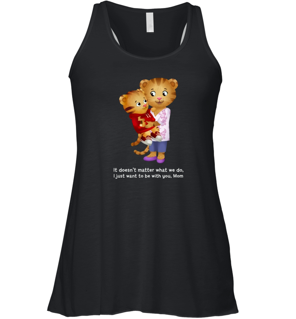 Daniel And Mom Tiger Women's Flowy Tank Top