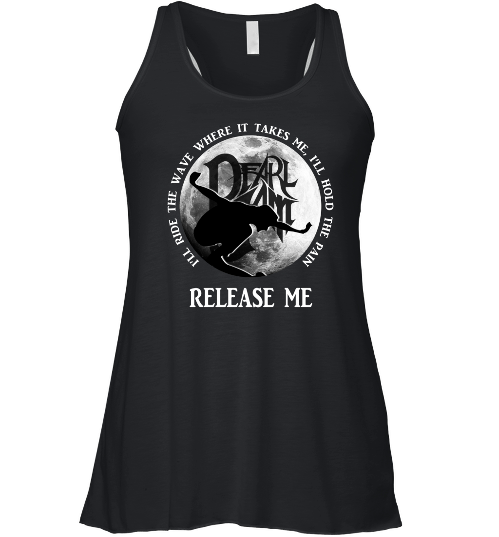 Pearl Jam Ilt Ride The Wave Where It Takes Me Women's Flowy Tank Top