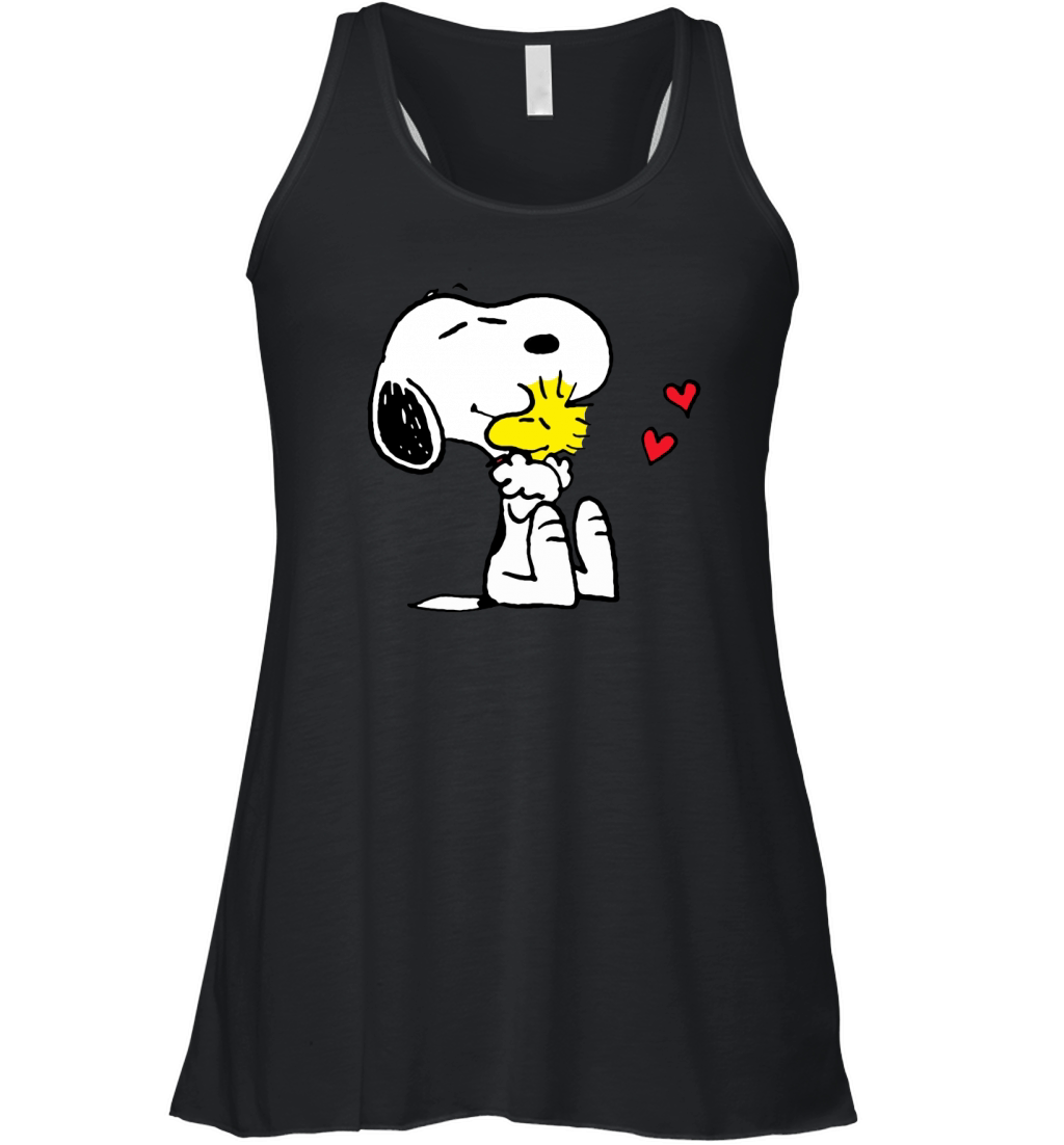 snoopy love Women's Flowy Tank Top