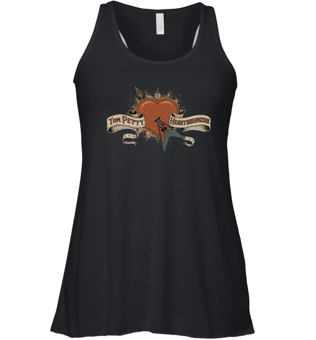 SUN03 Tom Petty &amp;amp; The Heartbreakers 40th Anniversary Tour 2017 Shirt Women's Flowy Tank Top