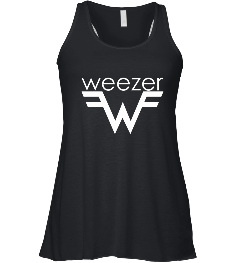 Vintage Weezer Rock Band Women's Flowy Tank Top