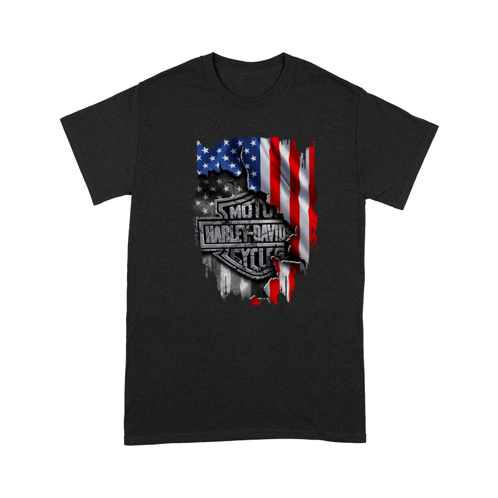 Harley-Davidson American Flag shirt Premium T-shirt