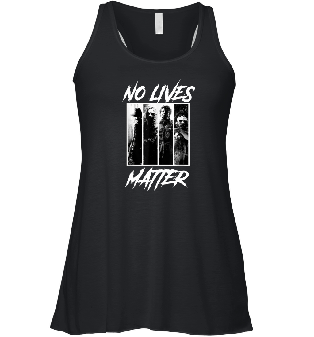 Official No Lives Matter Slashers-Michael-Myers Halloween Horror shirt Women's Flowy Tank Top