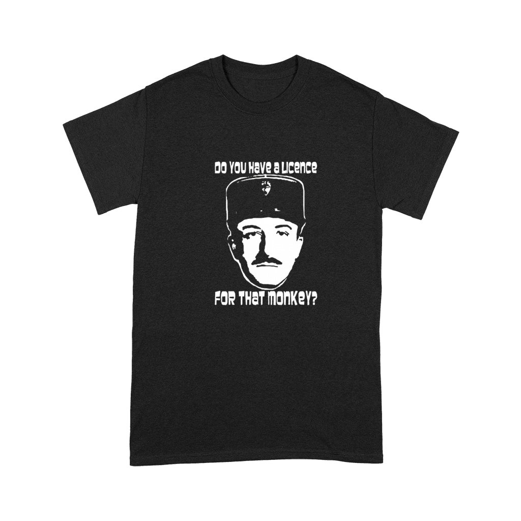 Inspector Clouseau License for Monkey Premium T-shirt