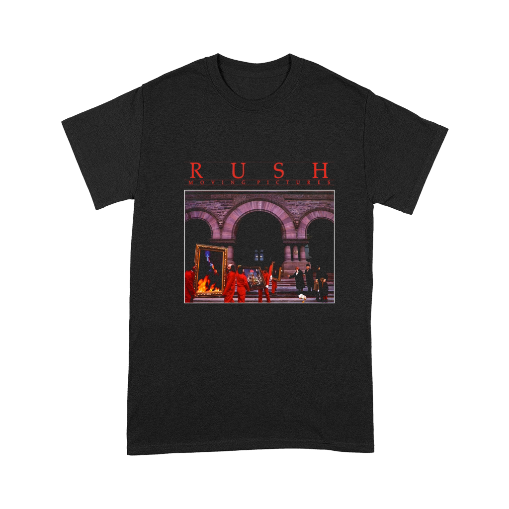 Rush Moving Pictures Rock Band Tour Geddy Premium T-shirt