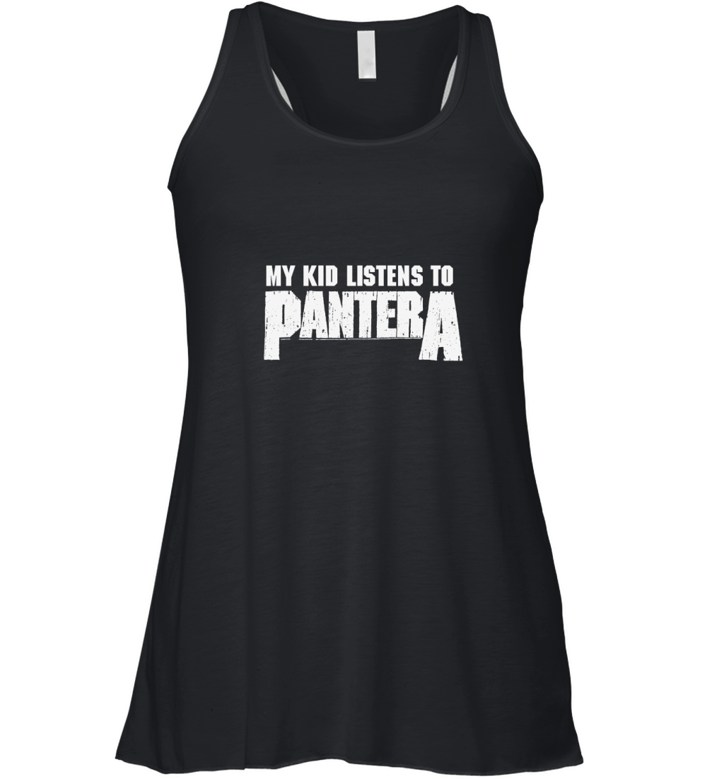 Pantera Official My Kids Listen To Pantera Women's Flowy Tank Top