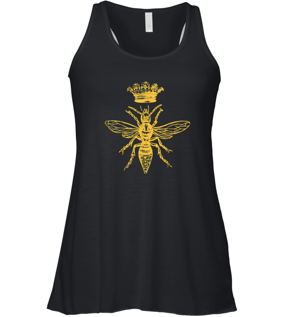 Queen Bee Crown shirt Women's Flowy Tank Top