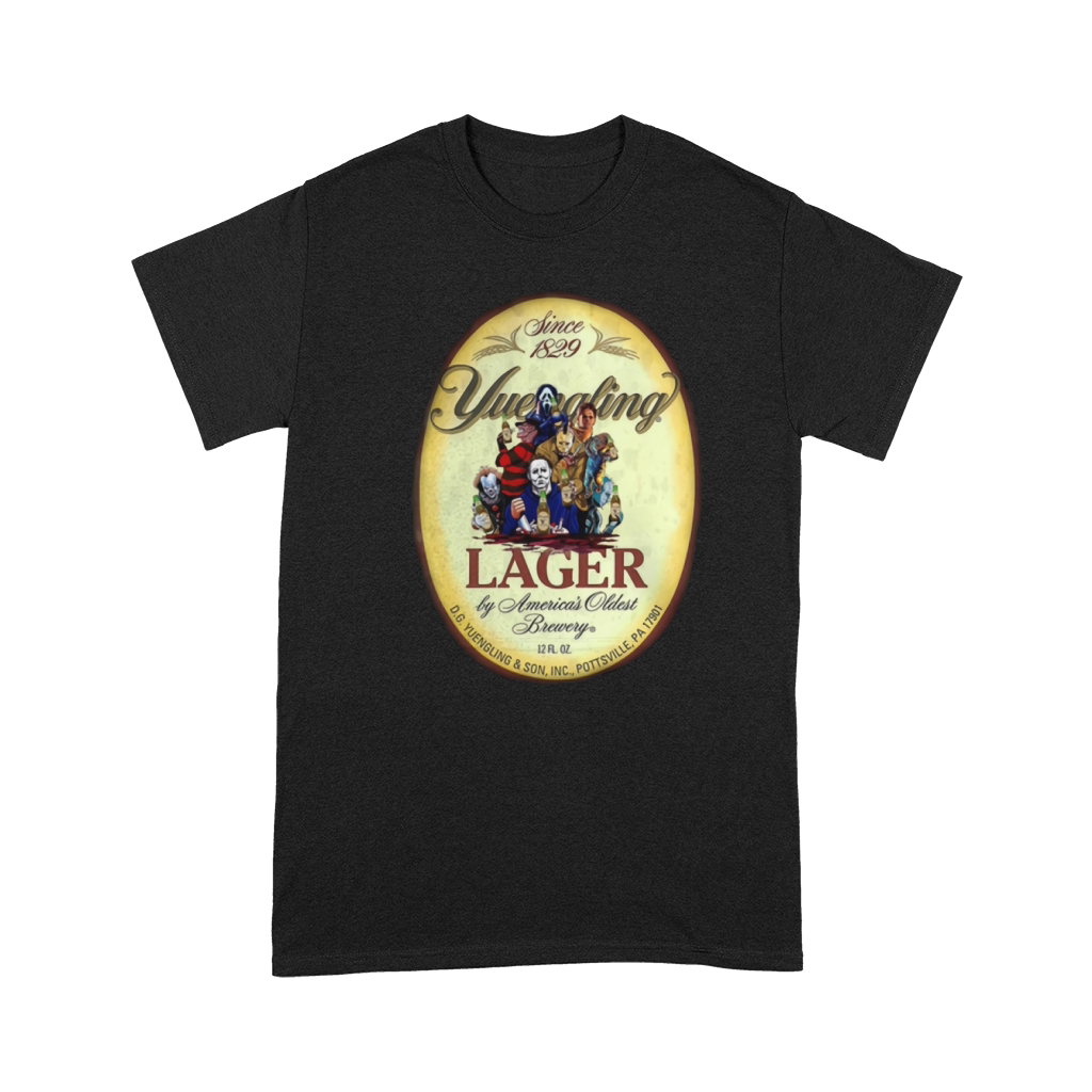 Horror characters Yuengling Lager by America’s Oldest Brewery shirt Premium T-shirt