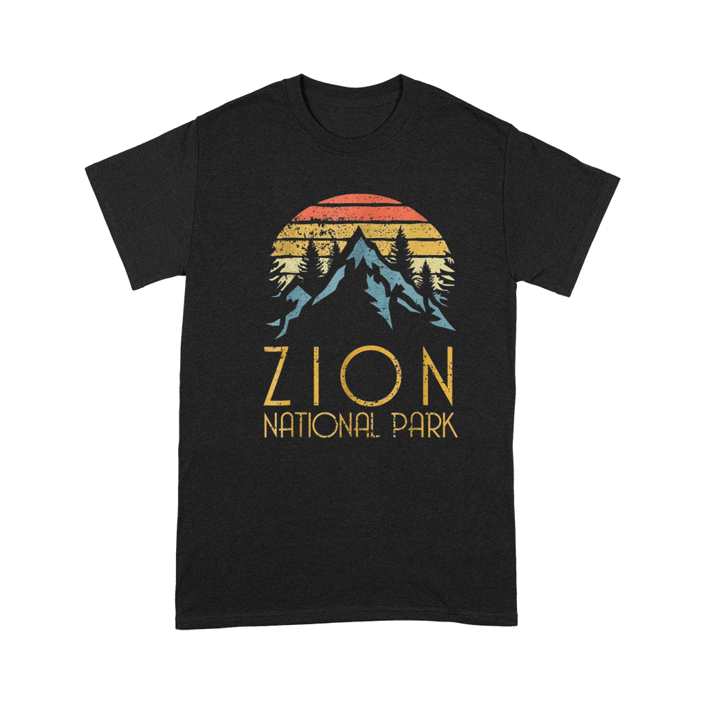 Vintage Retro Zion National Park Utah shirt Premium T-shirt