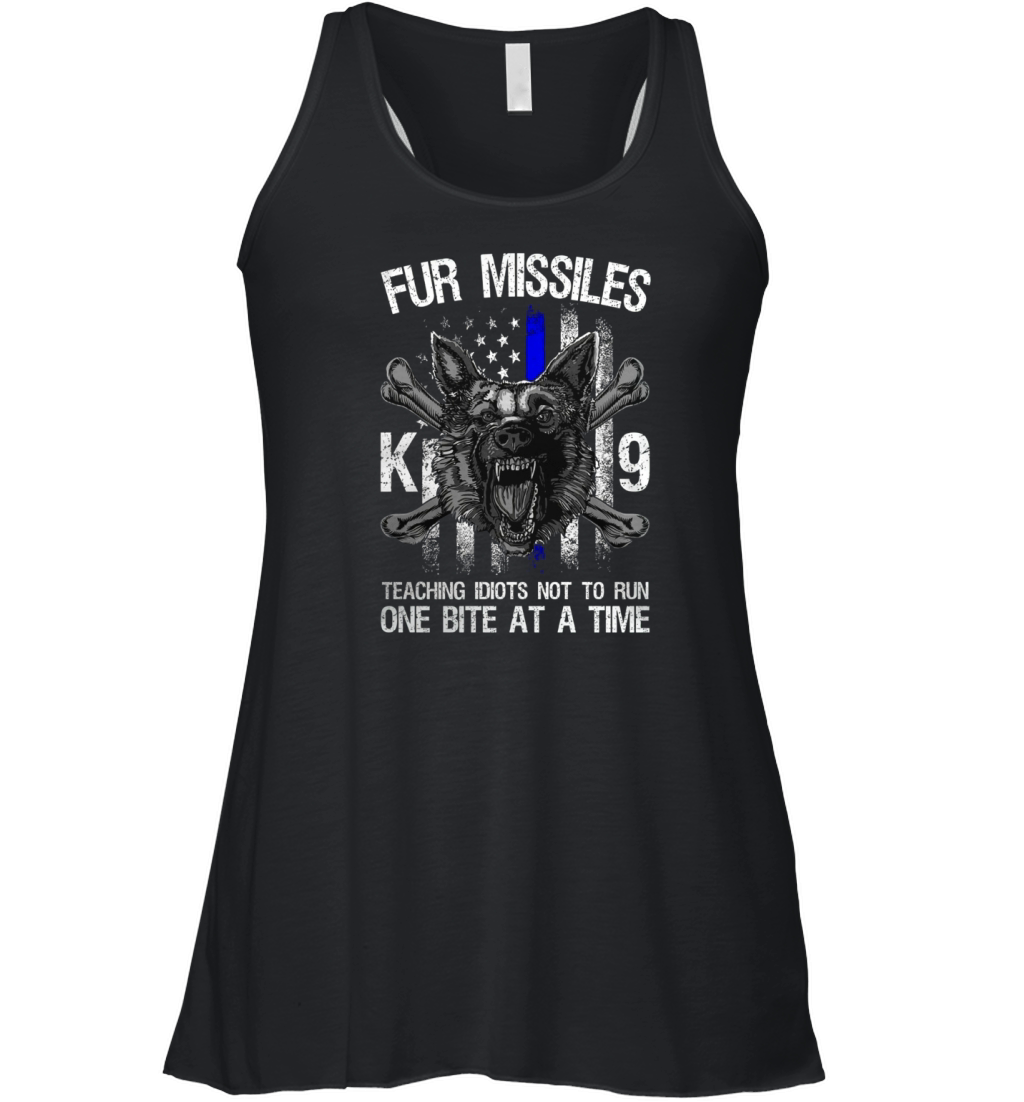 FUR MISSILE K9 SHIRT! - Shirt Women's Flowy Tank Top