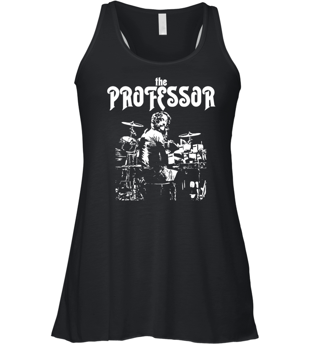 Neil Peart The Professor Drummer Women's Flowy Tank Top