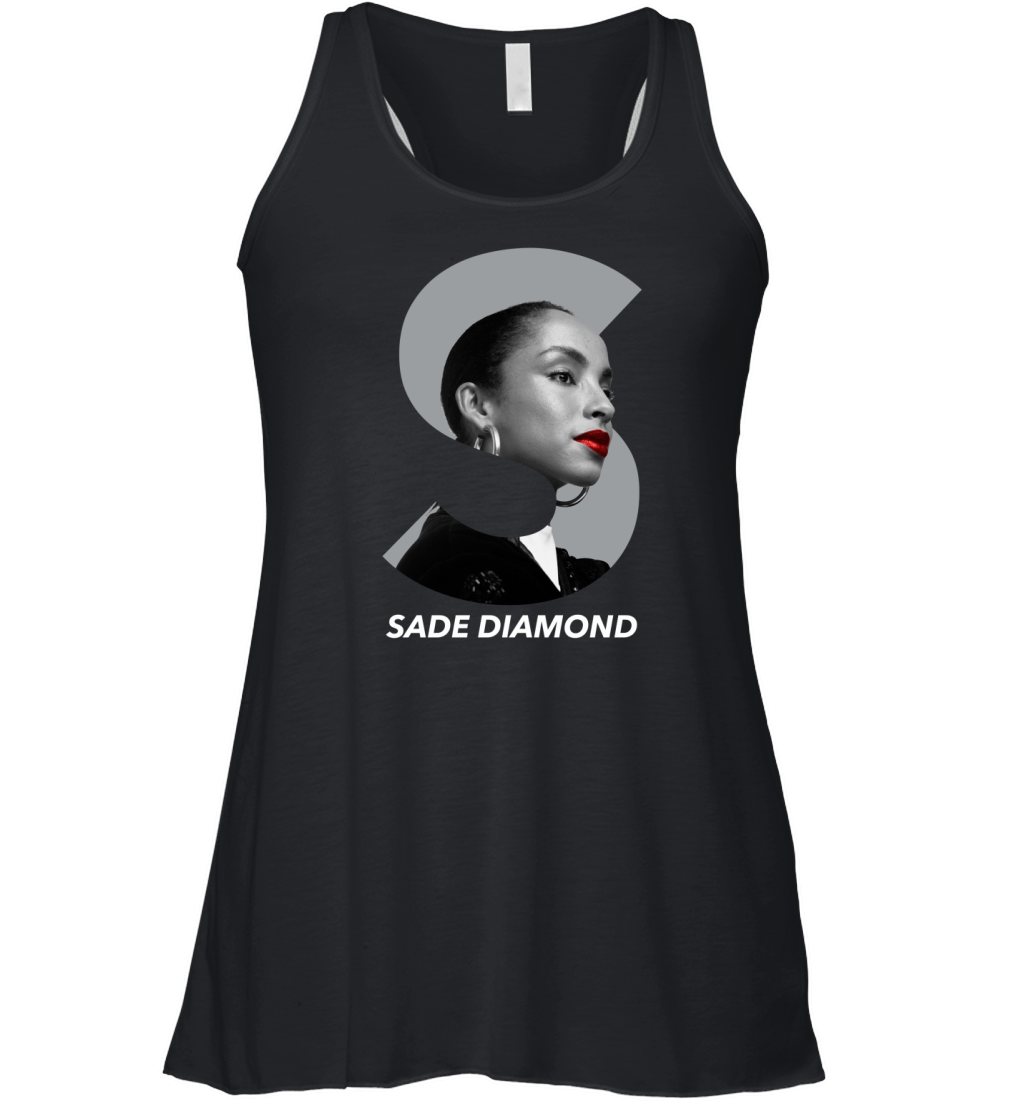 Sade Diamond - Unisex Long Sleeve Women's Flowy Tank Top