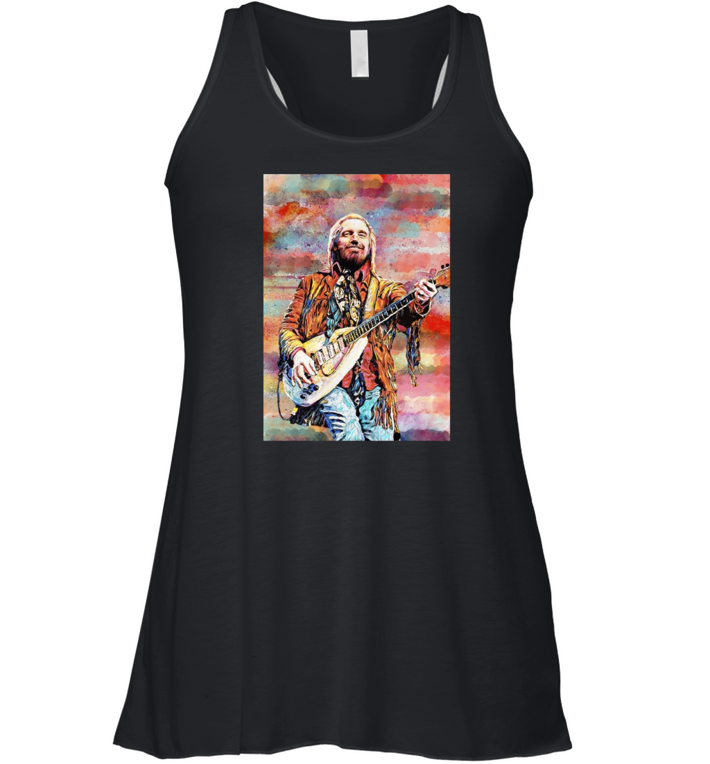 Tom Petty - Unisex Long Sleeve Women's Flowy Tank Top