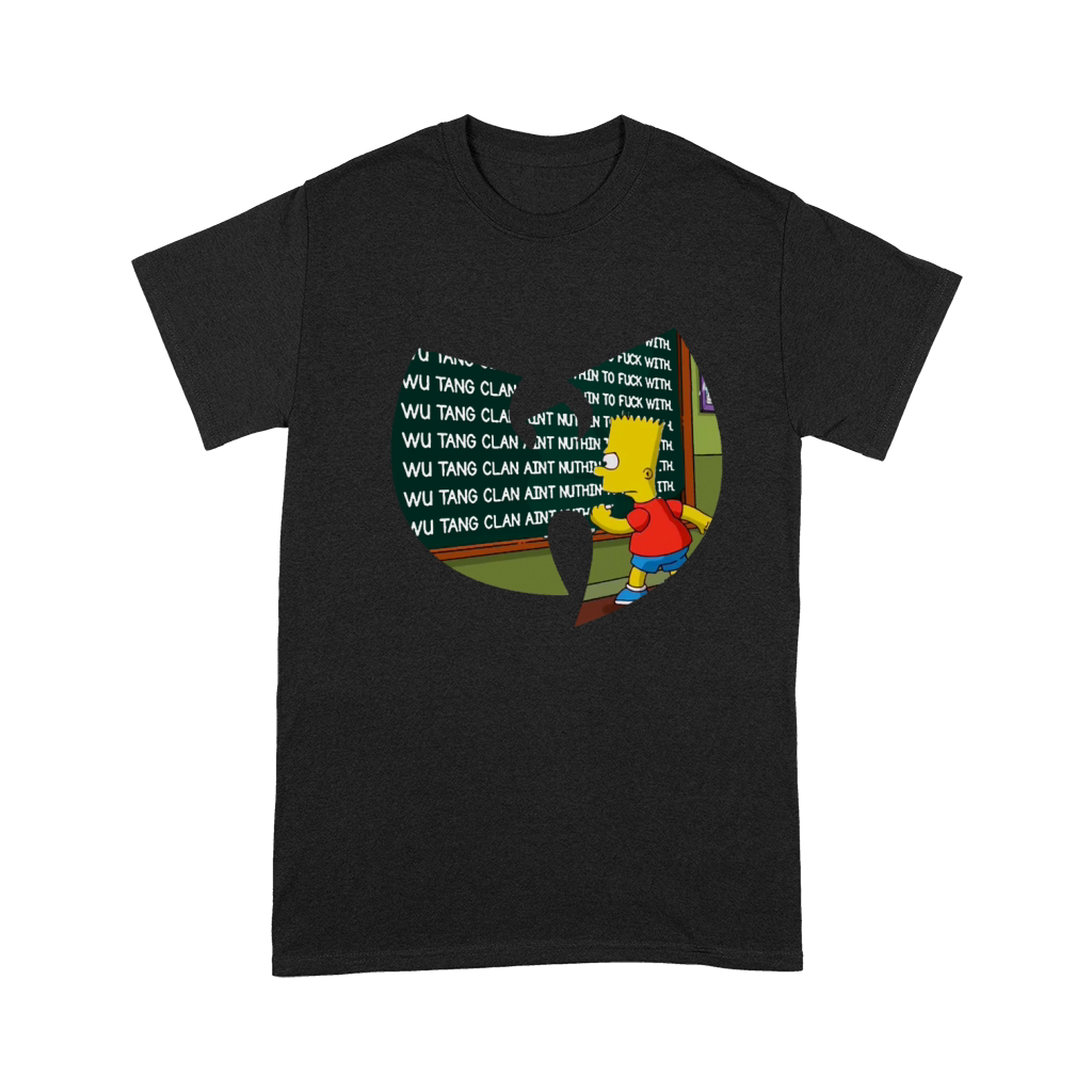 Bart Simpsons writing Wu Tang Clan shirt Premium T-shirt