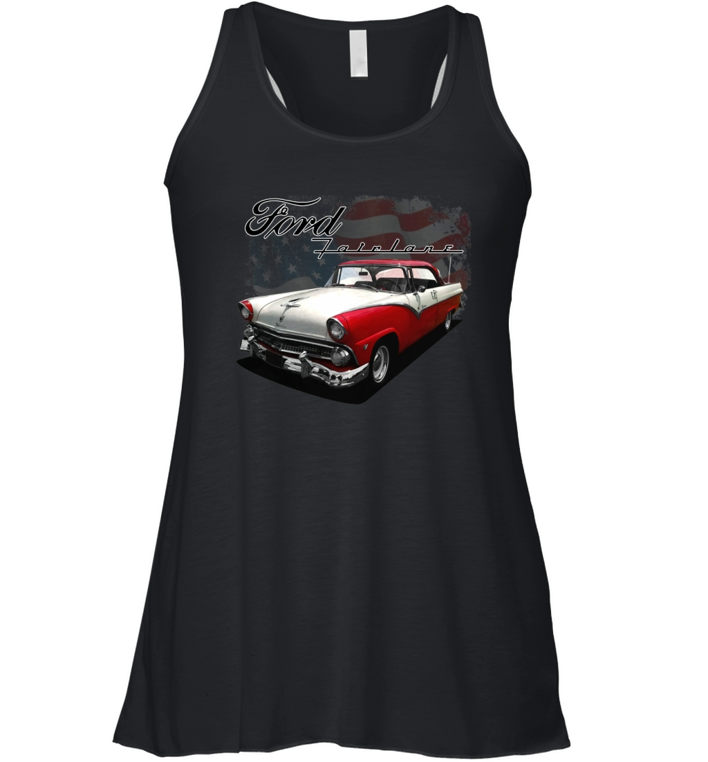 1955 Ford Fairlane Victoria Women's Flowy Tank Top
