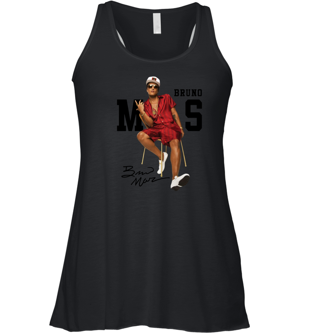 BRUNO MARS Women's Flowy Tank Top