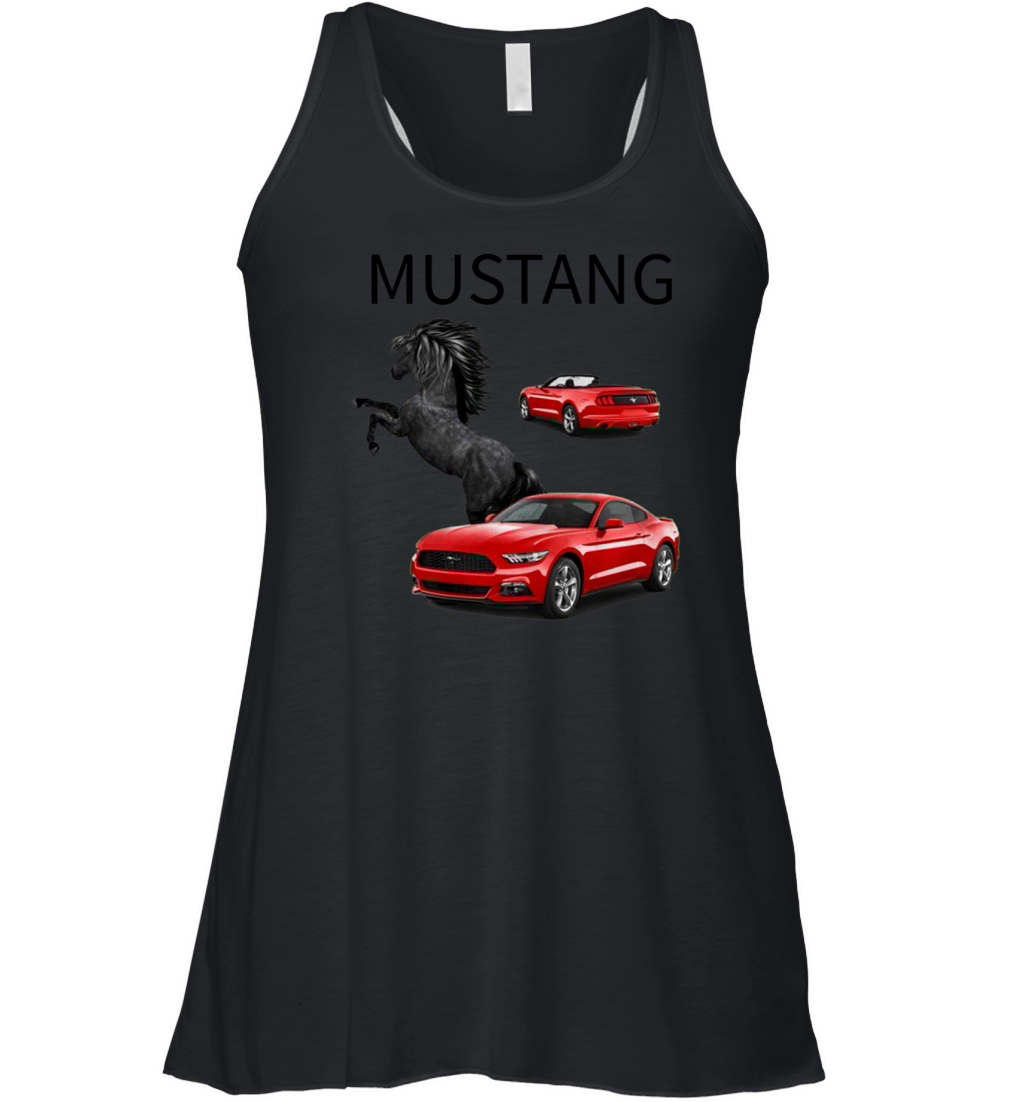 RED MUSTANG 2 Women's Flowy Tank Top