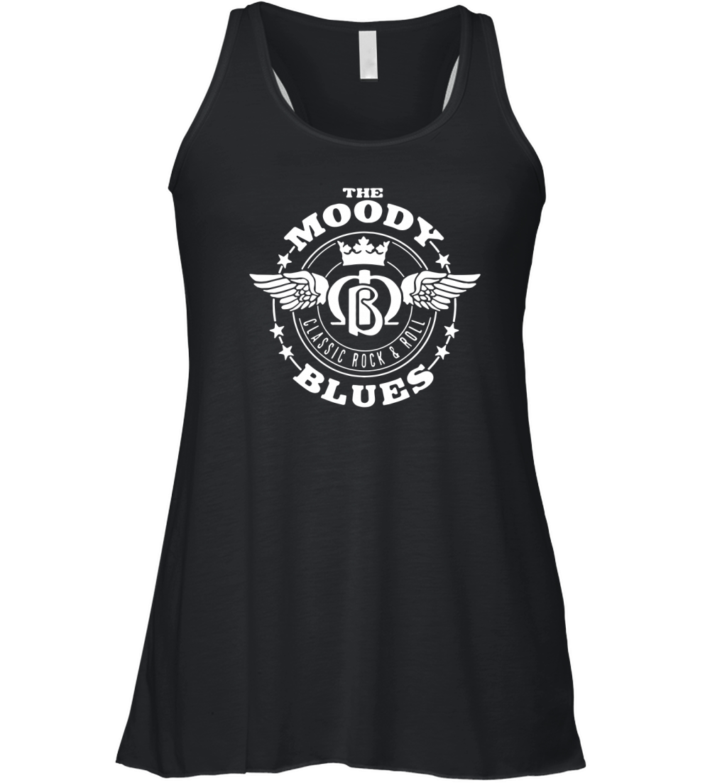 The Moody Blues Band Tshirt Women's Flowy Tank Top