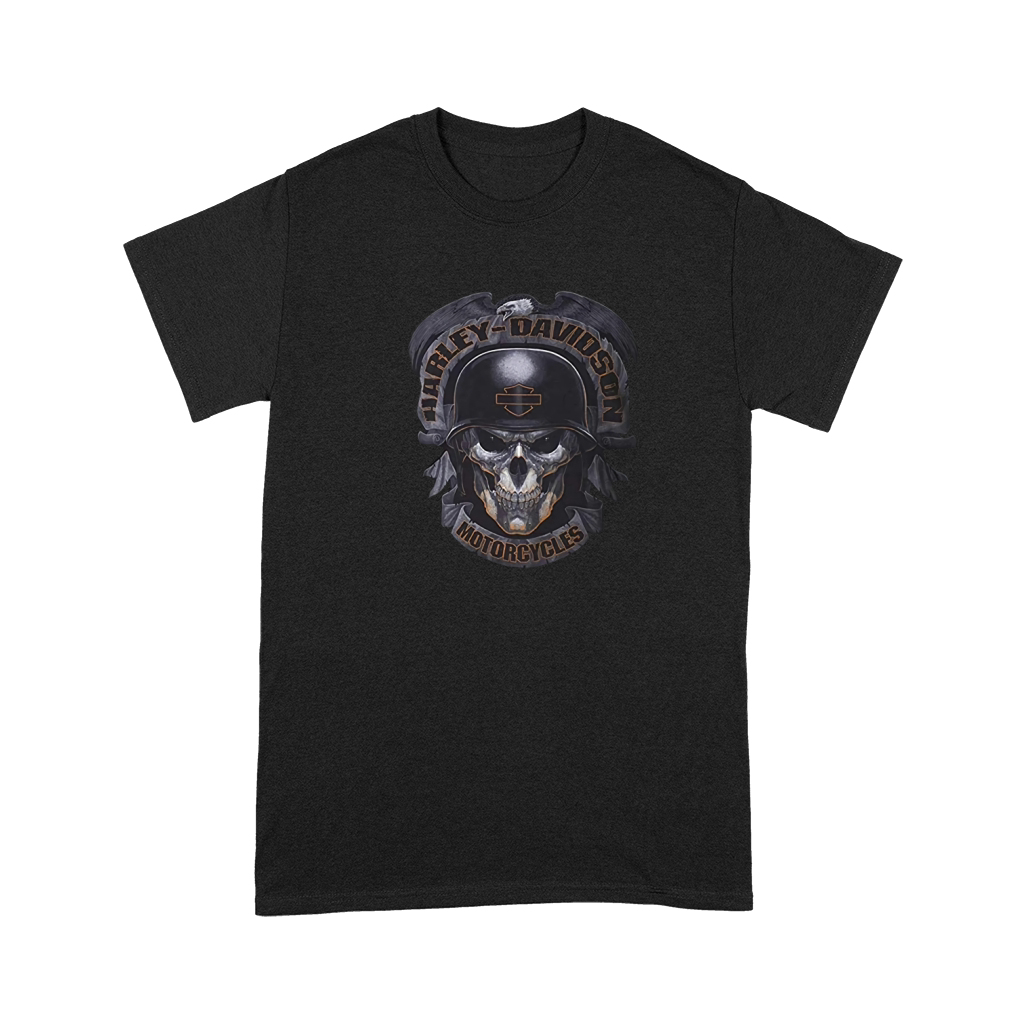 Harley Davidson Militaire Noir Premium T-shirt