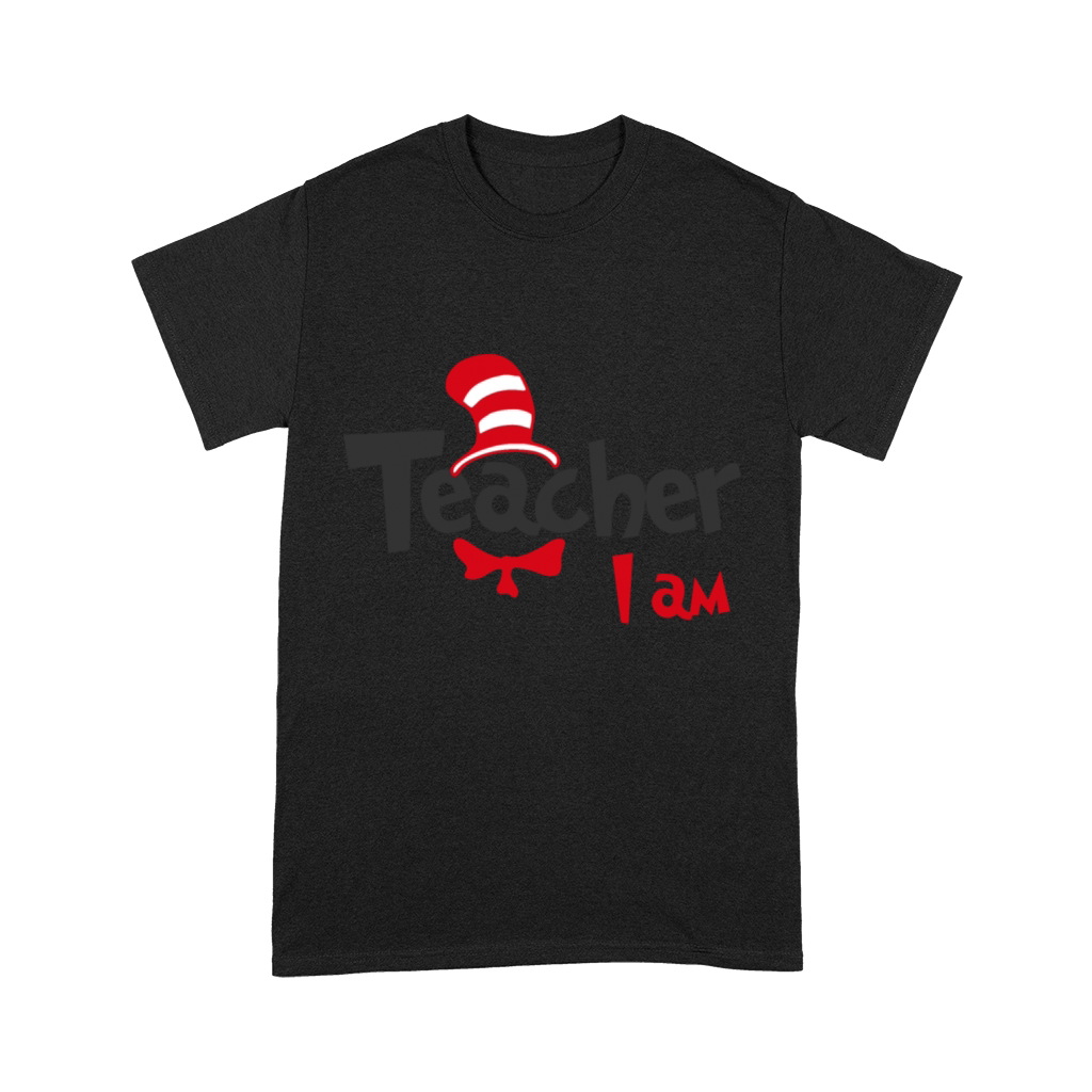 Teacher I am, Dr. Seuss, Read Across America Premium T-shirt