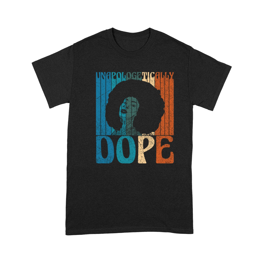 Unapologetically Dope Black History Month Queen Af Premium T-shirt