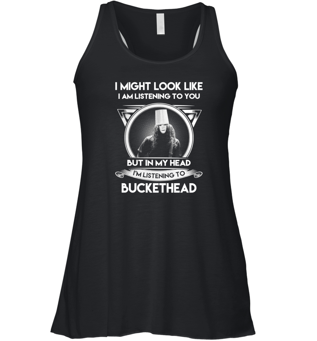 Buckethead might listening Women's Flowy Tank Top