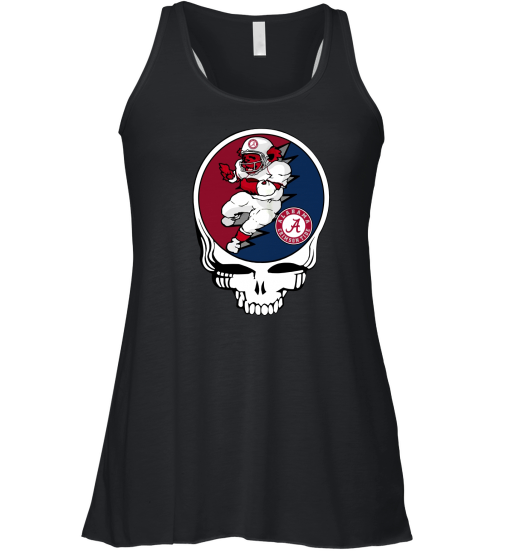 GratefulDead Tshirt Alabama Crimson Tide Women's Flowy Tank Top