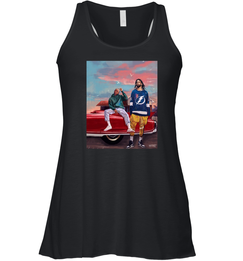 J Cole and Kendrick Lamar Women's Flowy Tank Top