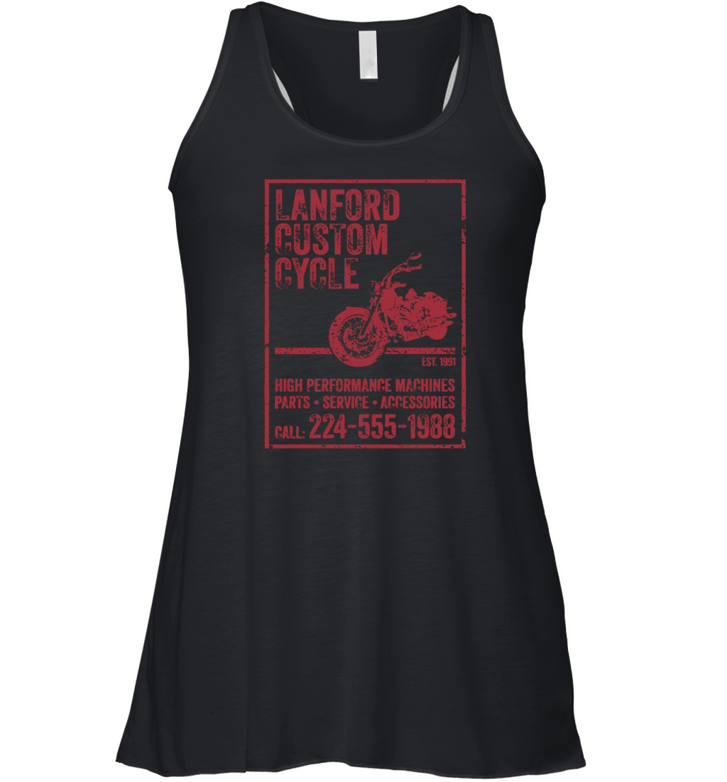Lanford Custom Cycle Roseanne T-shirt Women's Flowy Tank Top