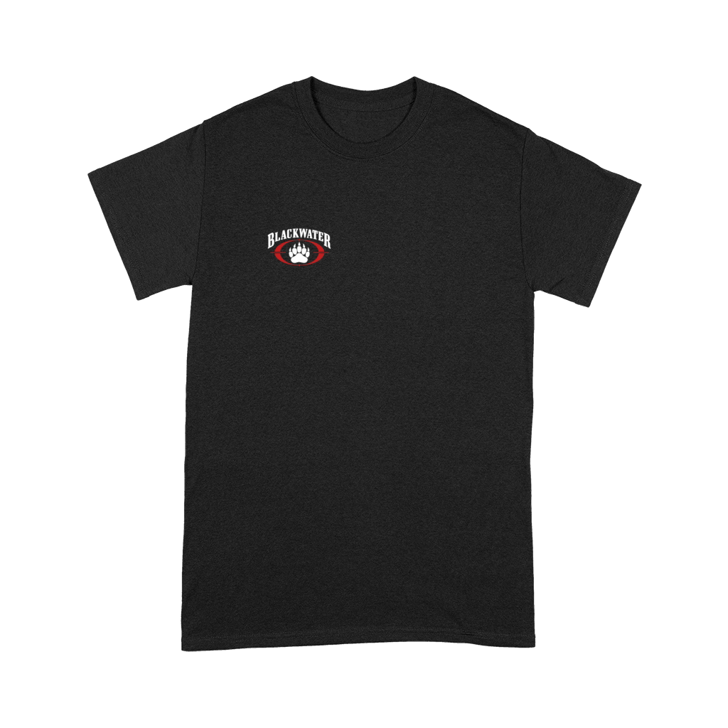 Academi Blackwater Logo Private Military 2 Sides Premium T-shirt