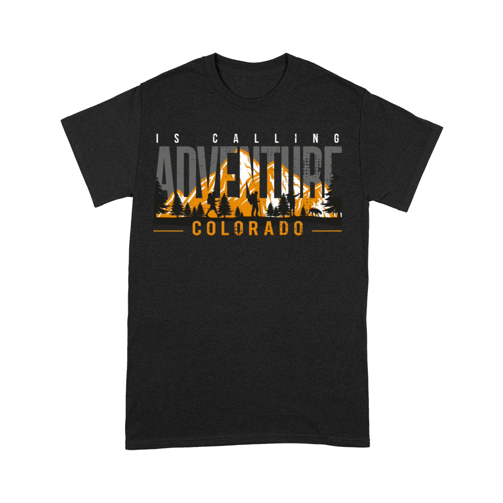Adventure is calling Colorado Outdoor Mountain Premium T-shirt