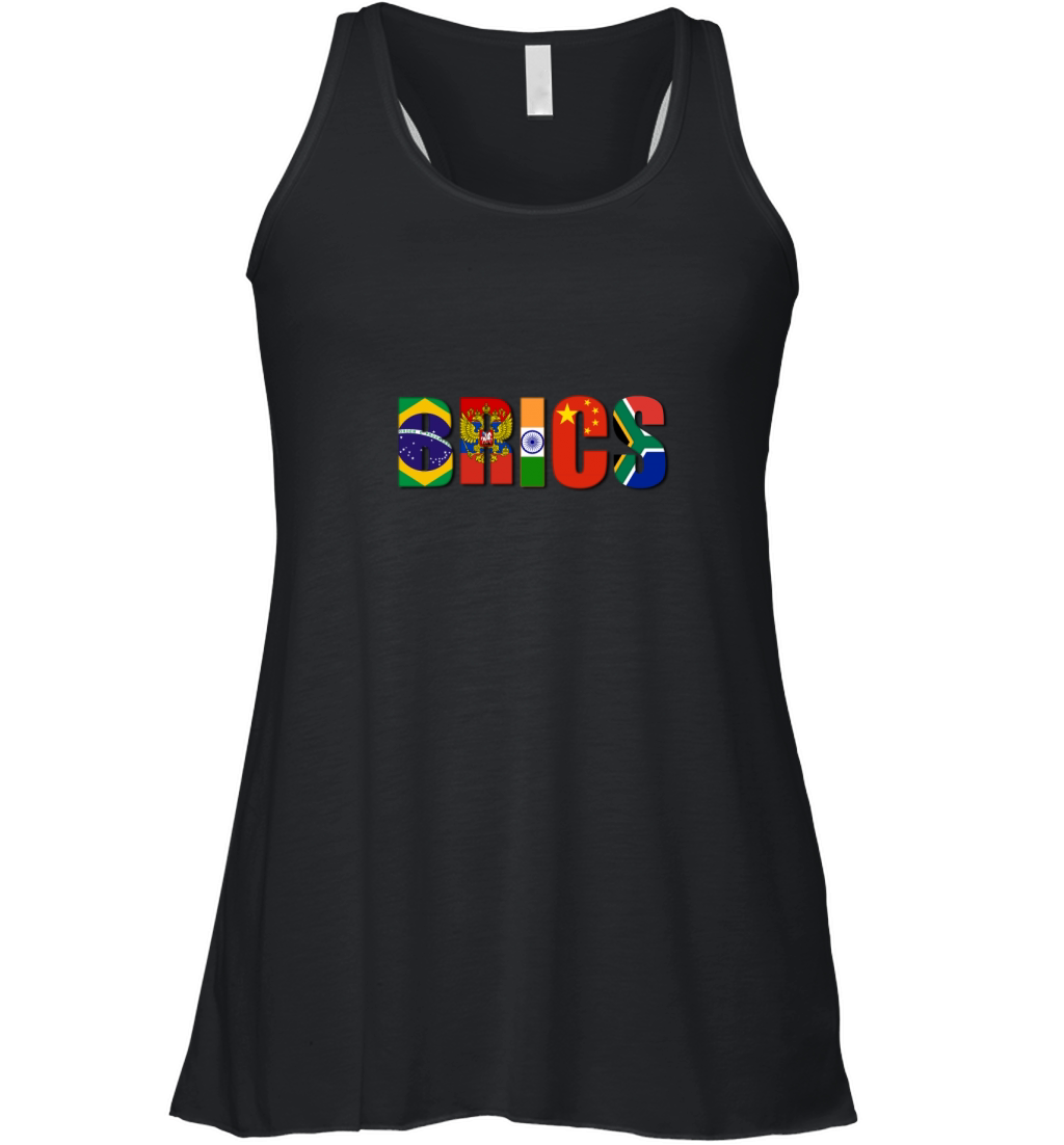 BRICS (Brazil, Russia, India, China, South Africa) Women's Flowy Tank Top