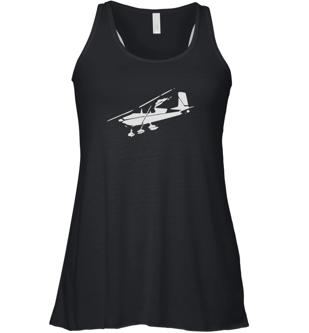 Cessna 172 Vintage Cessna Skyhawk Airplane T Shirt Women's Flowy Tank Top