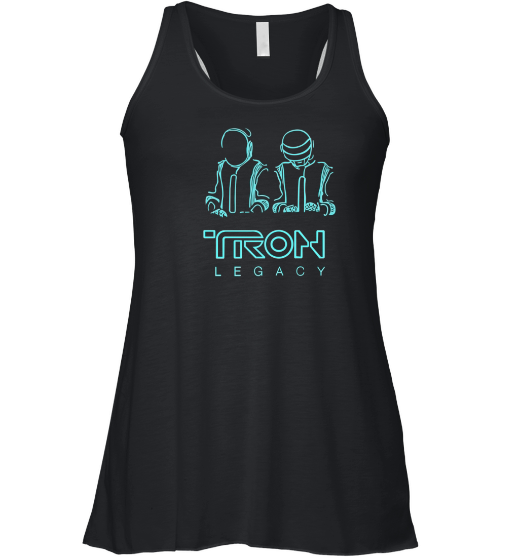 Daft Punk Tron Legacy Neon Women's Flowy Tank Top
