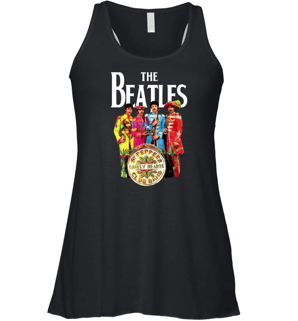 Sgt Peppers Lonely Hearts Club Band Women's Flowy Tank Top