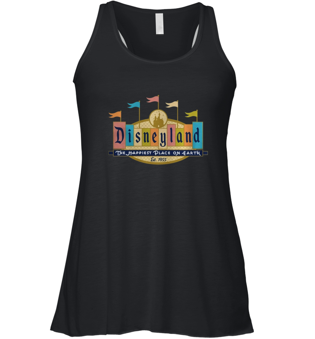 Vintage Disneyland Sign T-Shirt Women's Flowy Tank Top