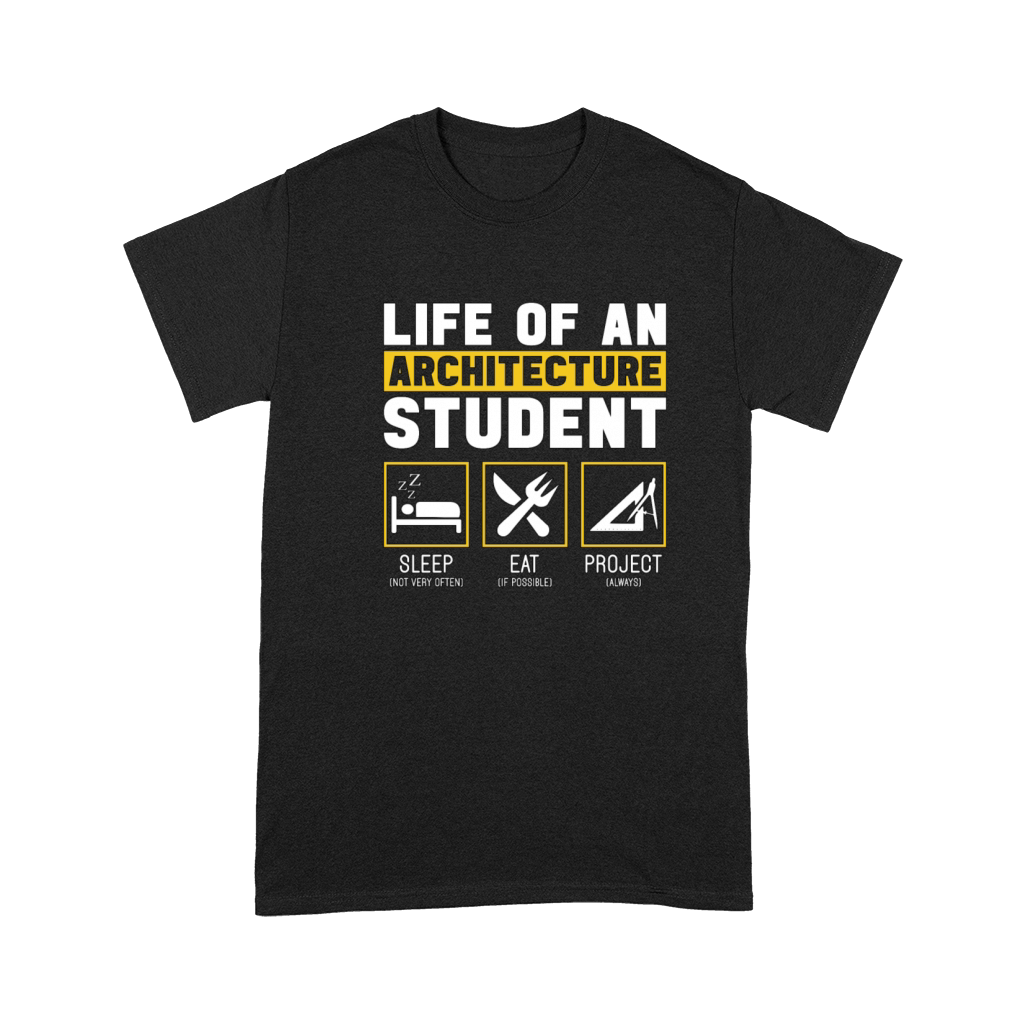 Life Of An Architecture Student Architect Job Premium T-shirt