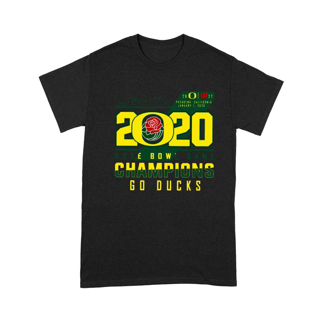 Oregon Ducks 2020 Rose Bowl Game Champions Goducks shirt Premium T-shirt