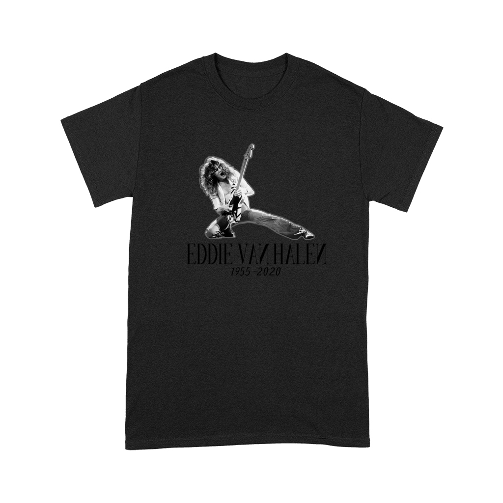 Eddie Van Halen Perform Premium T-shirt