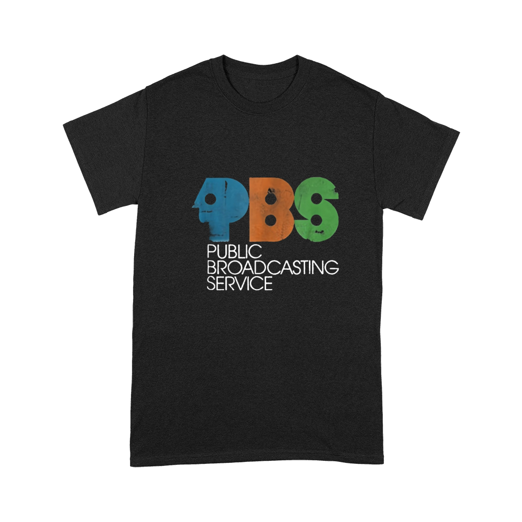 PBS Vintage Logo Distressed Premium T-shirt