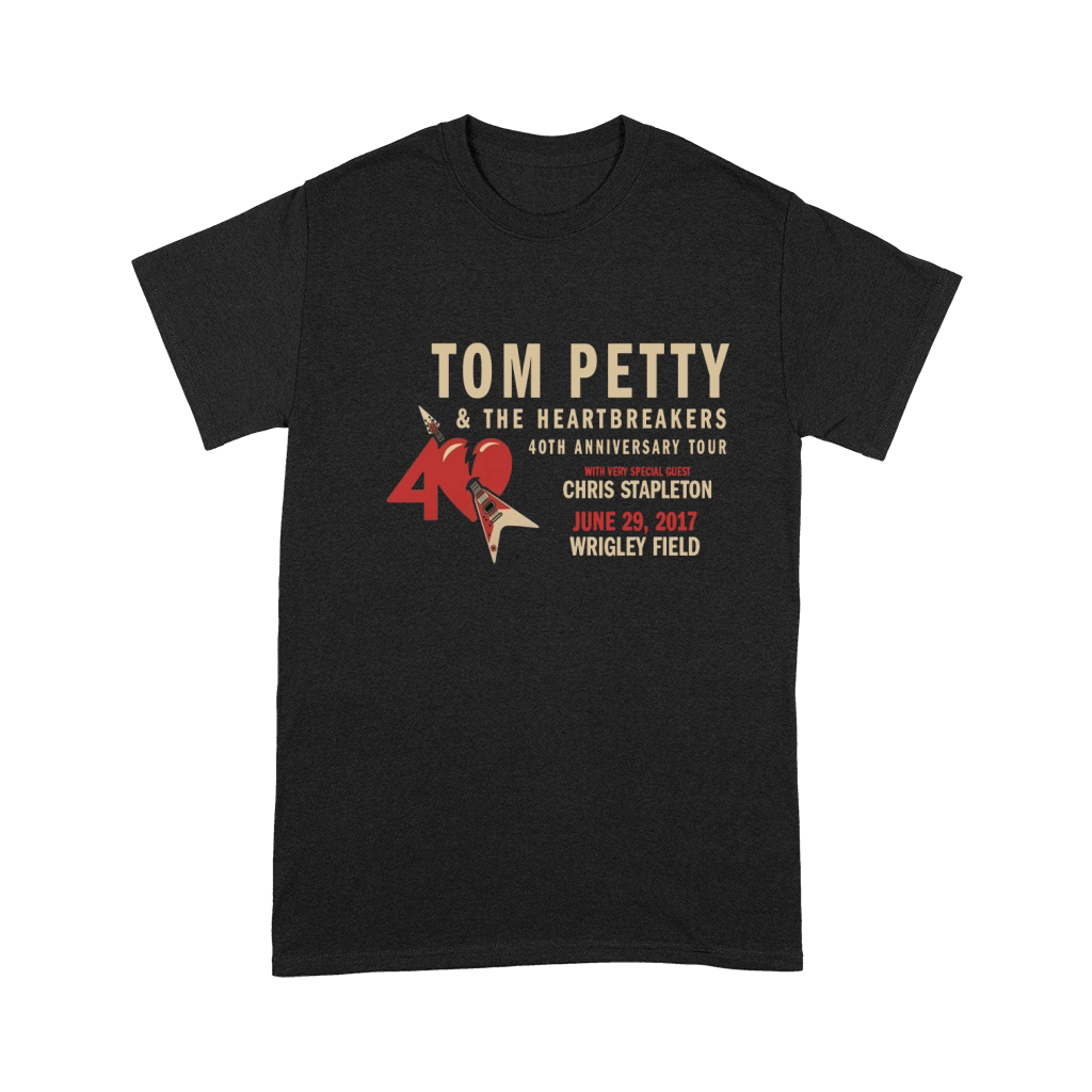 40TH ANNIVERSARY TOUR TOM PETTY Premium T-shirt