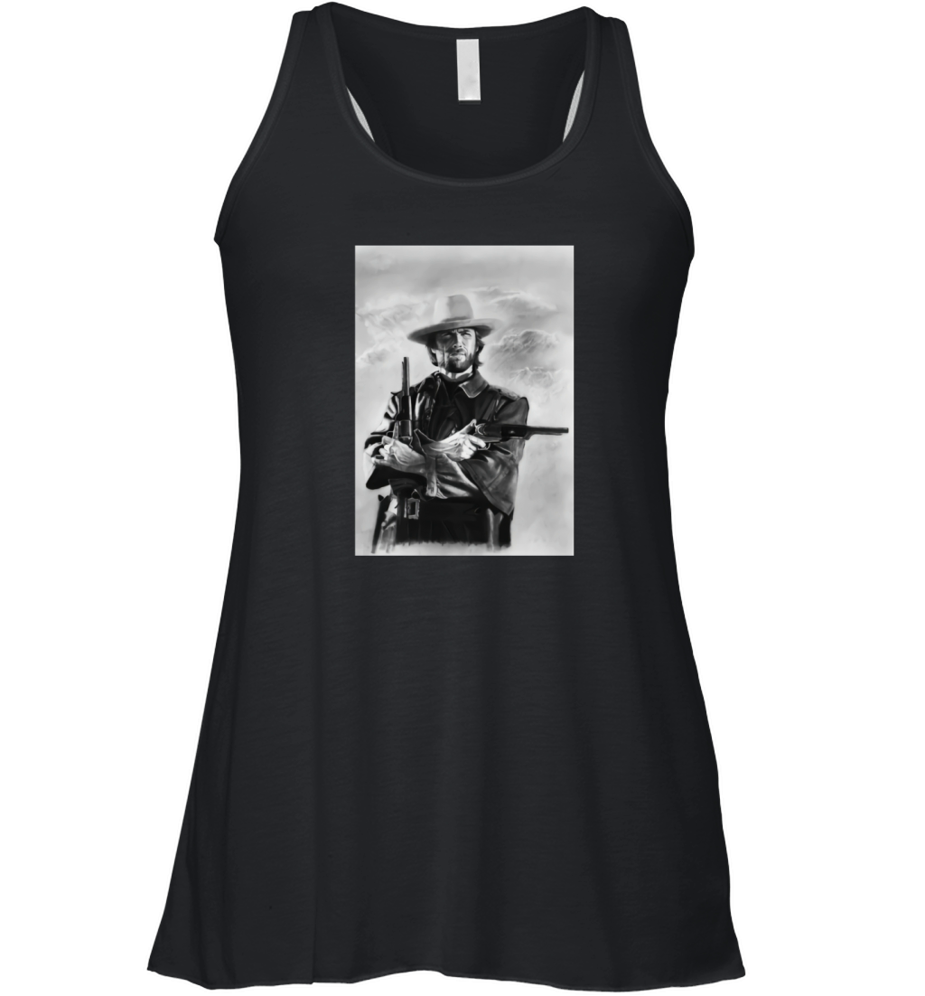 Clint Eastwood The Outlaw Josey Wales  - Apron Women's Flowy Tank Top