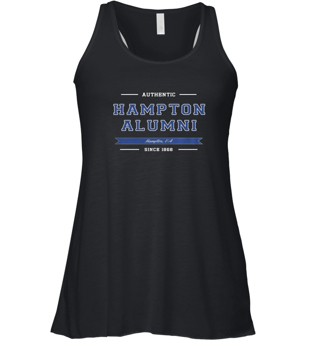 Hampton Alumni T Shirt, University Style, 1868 Women's Flowy Tank Top