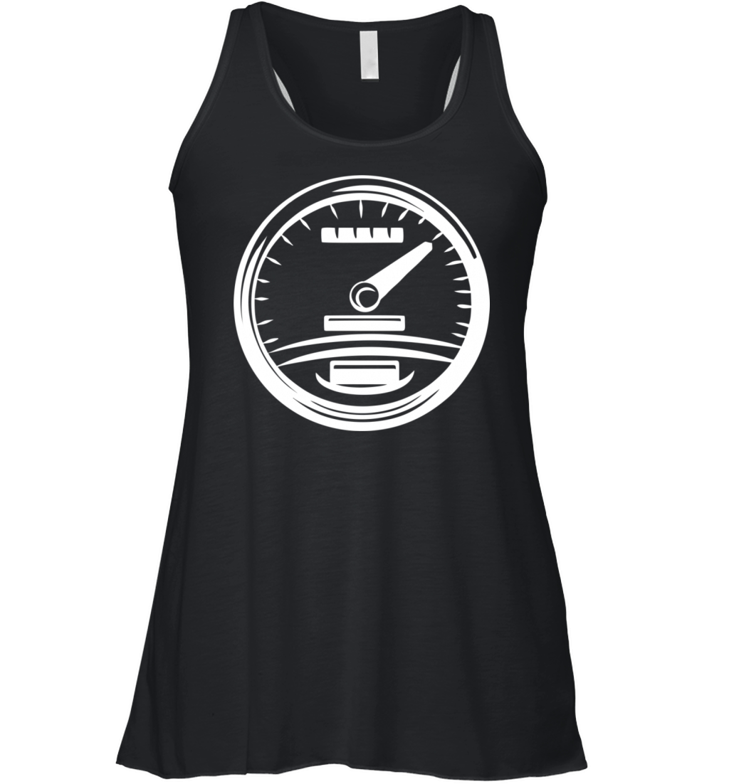 Speedometer Speedometer Tuning Sportscar Icon Women's Flowy Tank Top